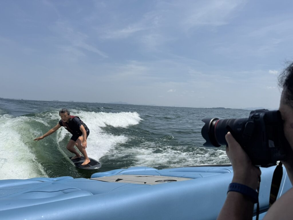 センチュリオン　Nv233 撮影風景