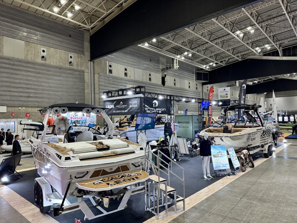 センチュリオンボートジャパン　ボートショーブース